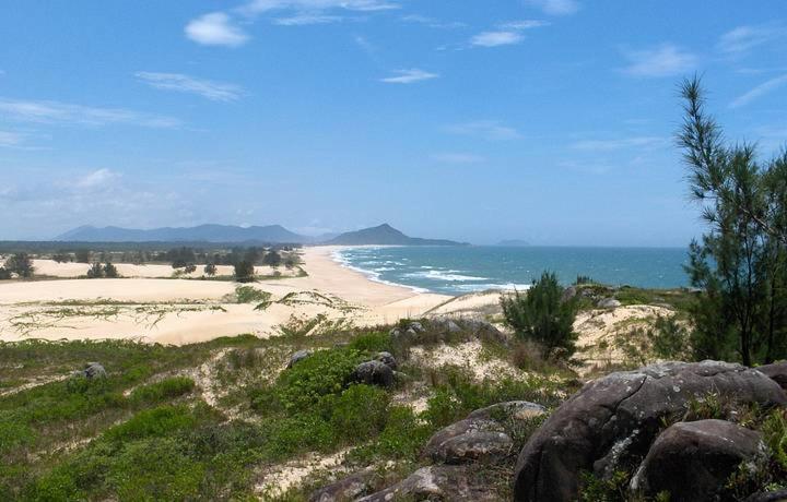 Refugio Vista Mar Praia Da Gamboa - Sc Garopaba Buitenkant foto